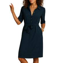 Load image into Gallery viewer, Modern Midi Dress for Women Comfortable Elegant Wear kingzboutique.shop
