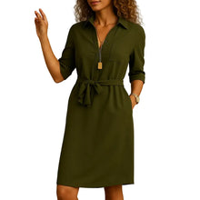 Load image into Gallery viewer, Modern Midi Dress for Women Comfortable Elegant Wear kingzboutique.shop
