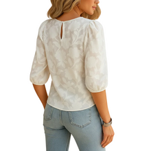 Load image into Gallery viewer, Women’s Floral Print Blouse with Lightweight Casual Fit kingzboutique.shop
