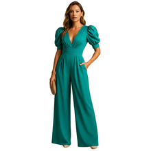 Load image into Gallery viewer, Women’s Full Length Tailored Jumpsuit with Wide Leg Fit kingzboutique.shop
