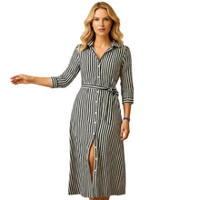 Load image into Gallery viewer, Long Summer Dress for Women with Short Sleeve Lightweight Fabric kingzboutique.shop
